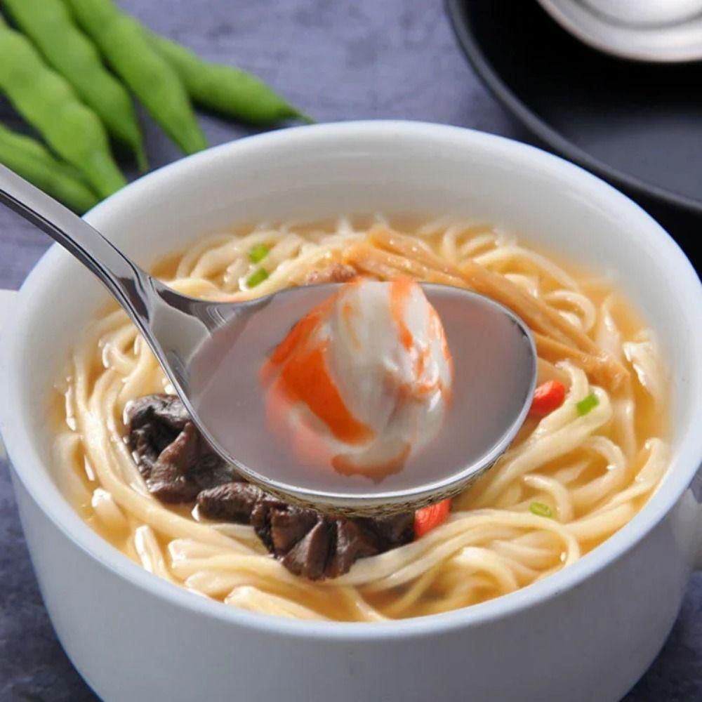 1/2Pcs Thicken Long Handle Colander Cooking Utensils Hot Pot Scoops New Soup Spoons