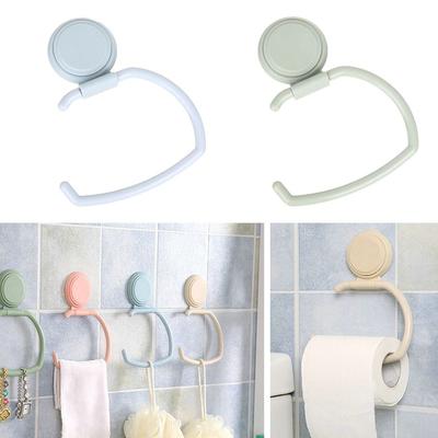 Bathroom Toilet Mirror Wall Mounted Roll Stand Paper Holder Storage Rack Towel Bar Tissue Bracket