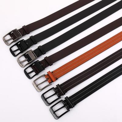 Men's Vintage Leather Pin Buckle Belt - Classic, Versatile, Casual, and Business Style