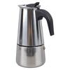 Moka-Kanne 300ml Moka-Tasse Edelstahl Leicht zu Reinigen Tragbare Kaffeekanne für Camping Büro