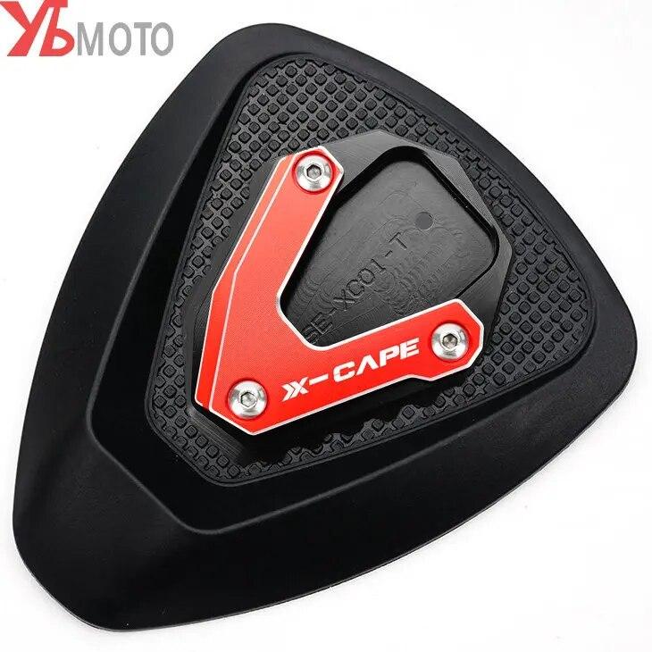 For Moto Morini XCape 650 650X X Cape 650 2022 2023 Motorcycle Kickstand Foot Side Stand Extension Pad Parking Support Plate