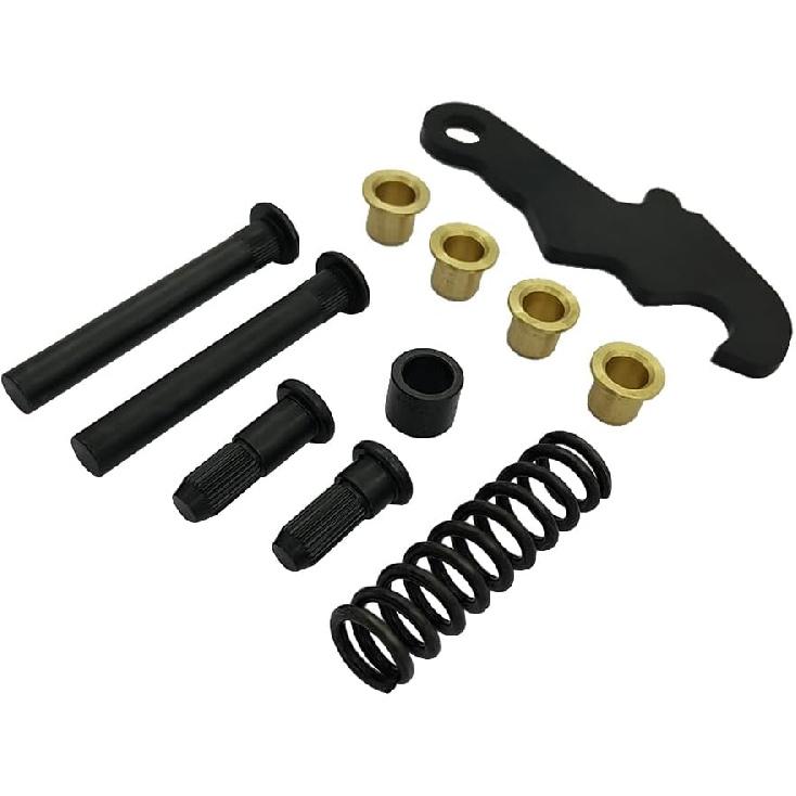 Door Hinge Repair Kit Latch Well Door Hinge Repair Kit New Door Hinge Pin Bushing Cam Studs Spring Set for Ford 1964-1967 for Mustang Mercury Comet