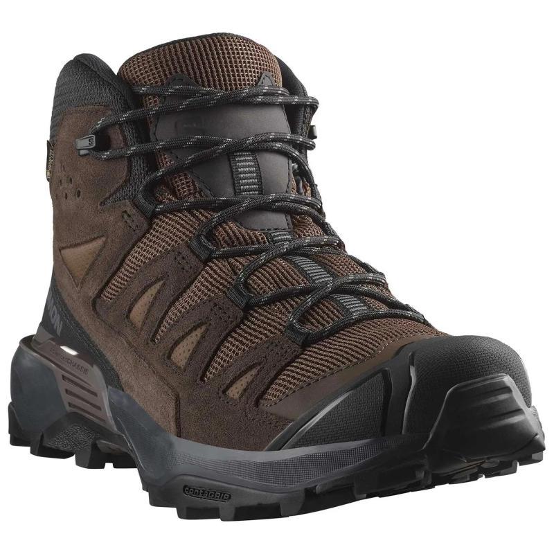 SALOMON X ULTRA 360 Anti-Slip Wear-Resistant Mid-Top Outdoor Shoes Men's Brown Sneakers L47570900