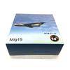 Fighter MIG15 Jet Russia Airforce Model with Display Base Alloy Finished Simulation Model Souvenir Gifts Decoration for TV Cabin