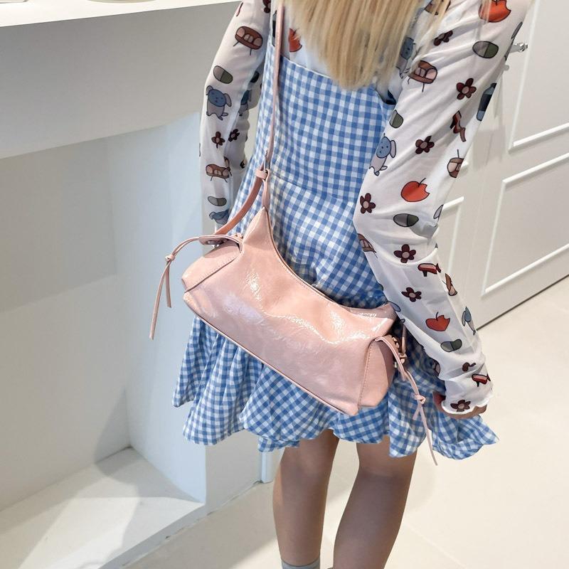 Texture Fashionable Retro Underarm Bag Women's New Trendy Shoulder Bag Commuter Messenger Bag