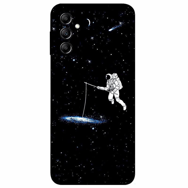 For Samsung A14 4G A 14 M14 5G Case Painted TPU Soft Silicone Black Funda for Samsung Galaxy A14 A145F Bumper GalaxyA14 M 14 Bag