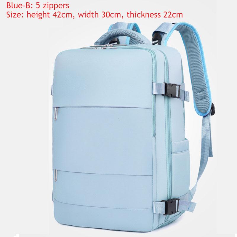 2025Men Women's Bag Large Capacity Journey Multifunction Backpack With Shoe Storage Multilayer Dry And Wet Separation Waterproof