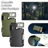 Edc Rechargeable Flashlight With 400 Lumens Compact Portable Light For Outdoor Use