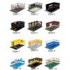 Automobile Toy 1/32 Car Garage Parking Space Garage DIY Scene Parking Lot Model  For Children