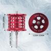 Limnyves Fishing Reel Spool Lightweight Micro Type Aluminum Alloy Wheel