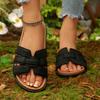 Fashion Women Slippers Summer Beach Anti-slip Slippers Lightweight Slip on Designer Shoes Women Outdoor Platform Sandals Slides Women