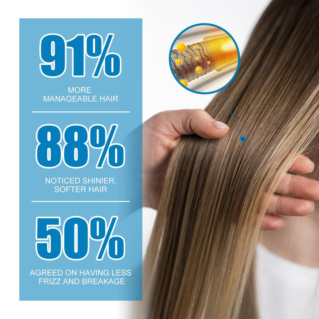 Magiczna Kapsułka Witaminowa do Włosów Olejek Keratynowy Szybka Odbudowa Włosy Miękkie Gładkie Błyszczące Głęboko Nawilżające Produkty do Pielęgnacji Włosów Puszących się Suchych Skóry Głowy