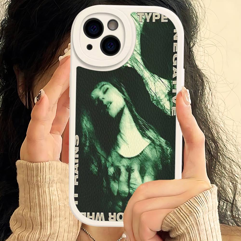 Rock Band T-Type O Negative Music For IPhone 16 15 14 16E 13 12 11 Pro Max Plus Phone Leather Case