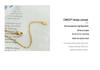 Titanium Steel Gold-Plated Butterfly Pendant Necklace with Retro European and American Design