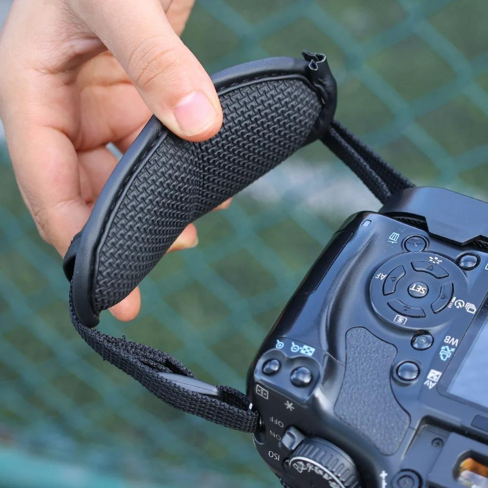 1/2 Stück SLR-Kamera-Handgelenkband Anti-Sturz Leder-Handgriff für Canon Nikon Sony Pentax Digitalkameras Riemen Aufhängeschnur Clip
