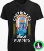 Controlled Meat Puppets T SHIRT Orwell 1984 They Live We Sleep Sheep Slaves TEE