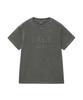 YALE Women'S Pigment Applique T-Shirt_Charcoal