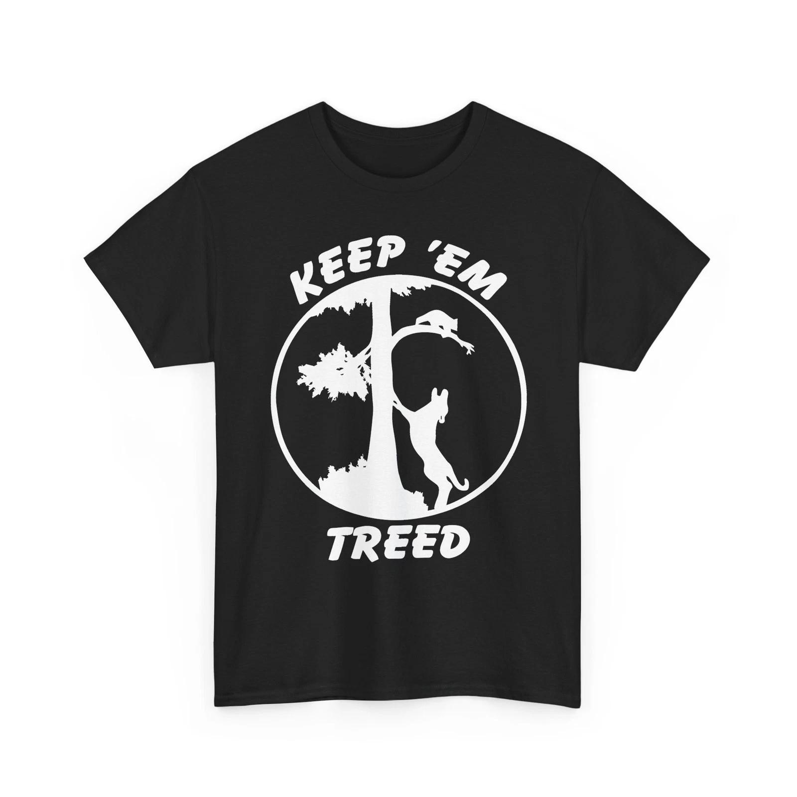Keep Em Treed Raccoon Hunting Shirt for Men Unisex Heavy Cotton TShirt S