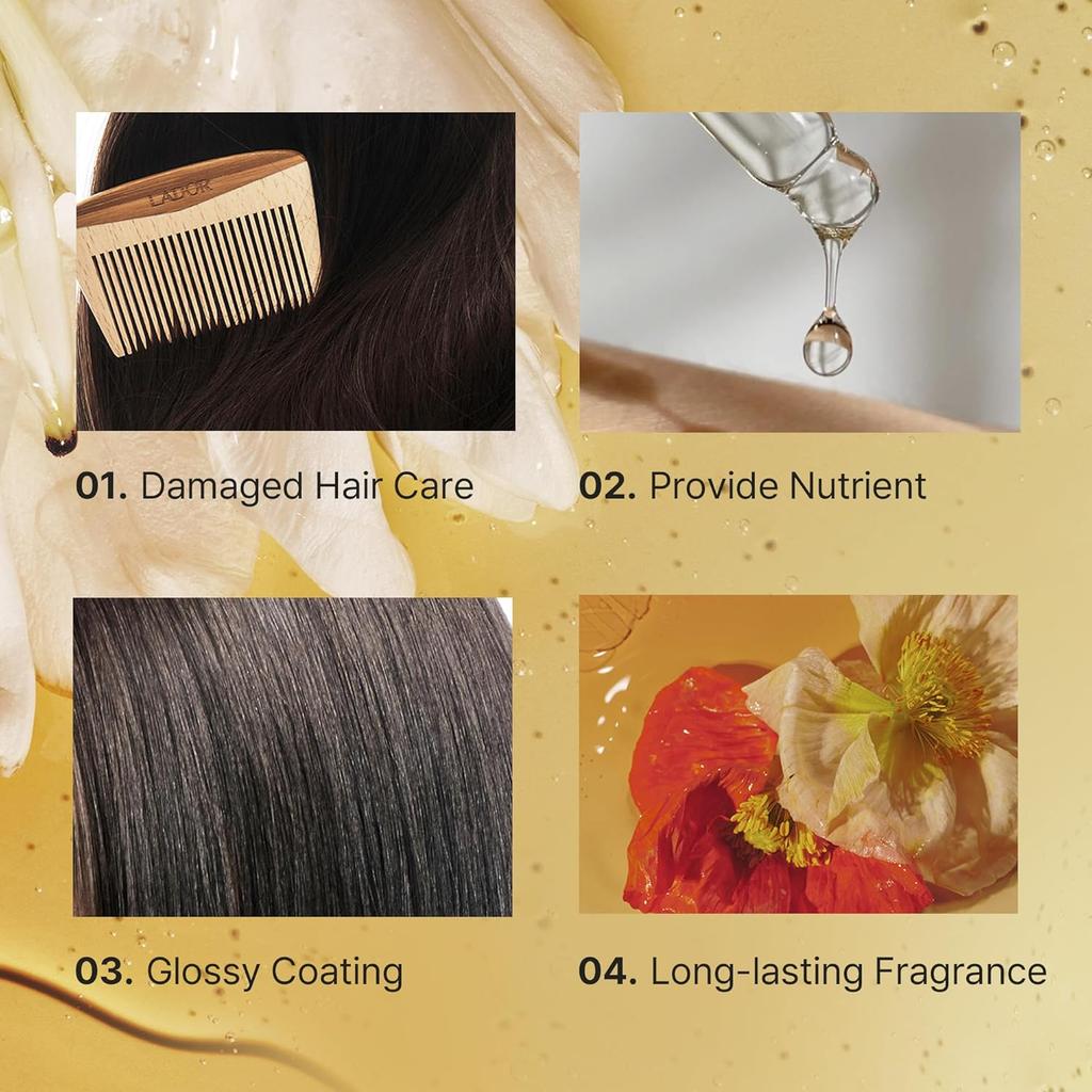 Lador Parfüm Haaröl 30ml#La pitta#Hinoki#Osmanthus#Unser Blatt