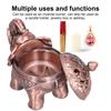 Elephant Incense Burner with High Feet Multifunctional Incense Holder Stand for Home