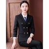 Women's Double-breasted Professional Suit Set