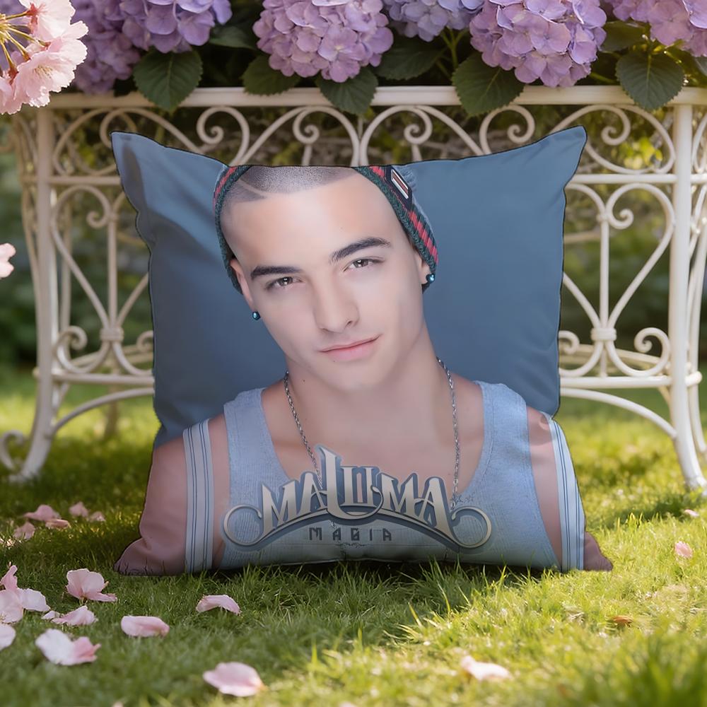 Colombian Singer Maluma Cushion Cover Home & Car Dual-Scene Pillow Cover: Reversible for Premium Comfort