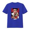 Vintage Classic Scarface Gangster Movie Print Casual T Shirt Vintage Washed Homme Stretched Versatile Unisex Fashion Slightly