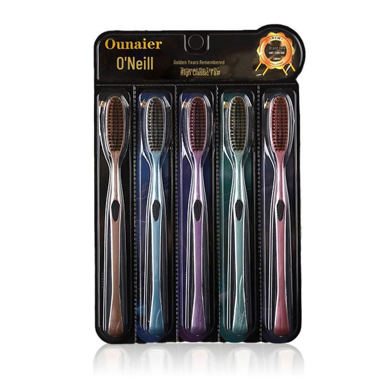 Family Pack Extra Large Soft Bristle Toothbrushes - Wide Head for Gum Protection, Adult Long Brush Head, Ideal for Couples.