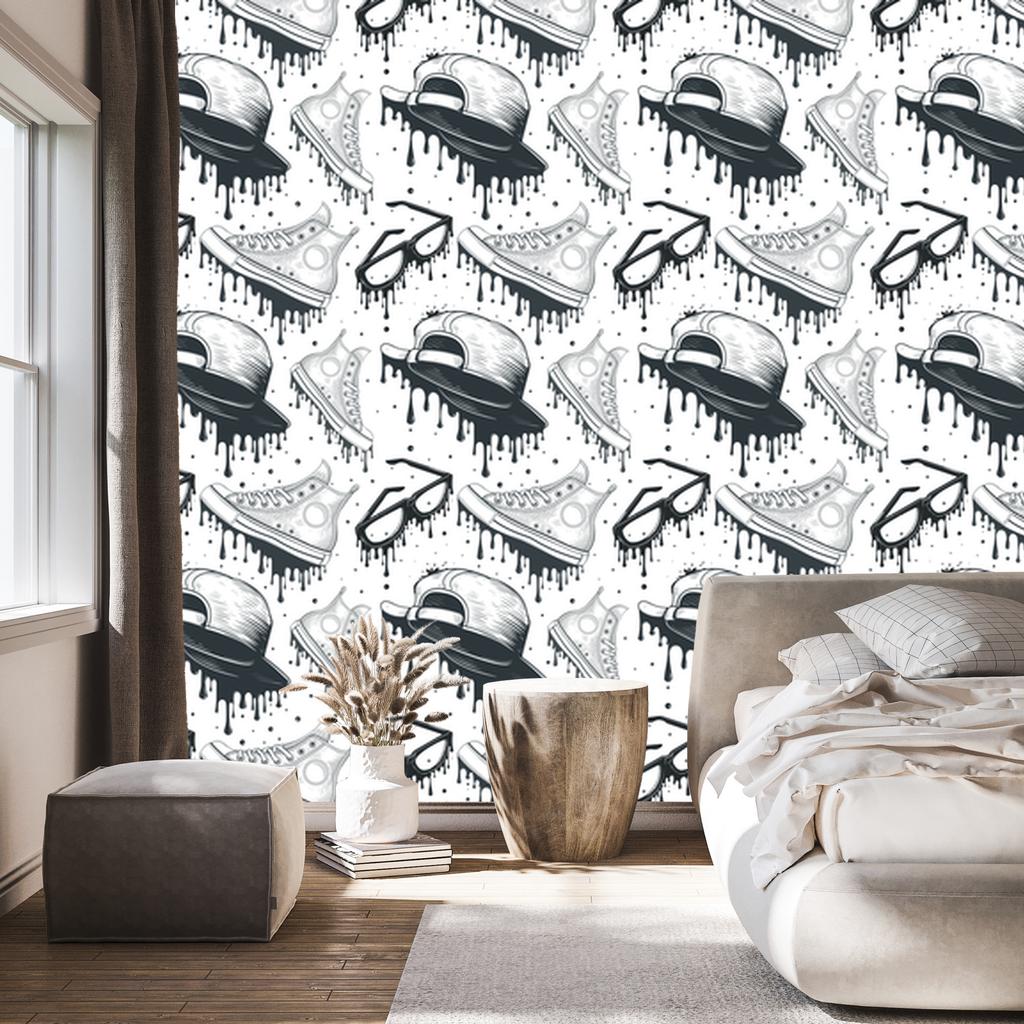 Wallpaper Set for living room and bedroom 50x1000