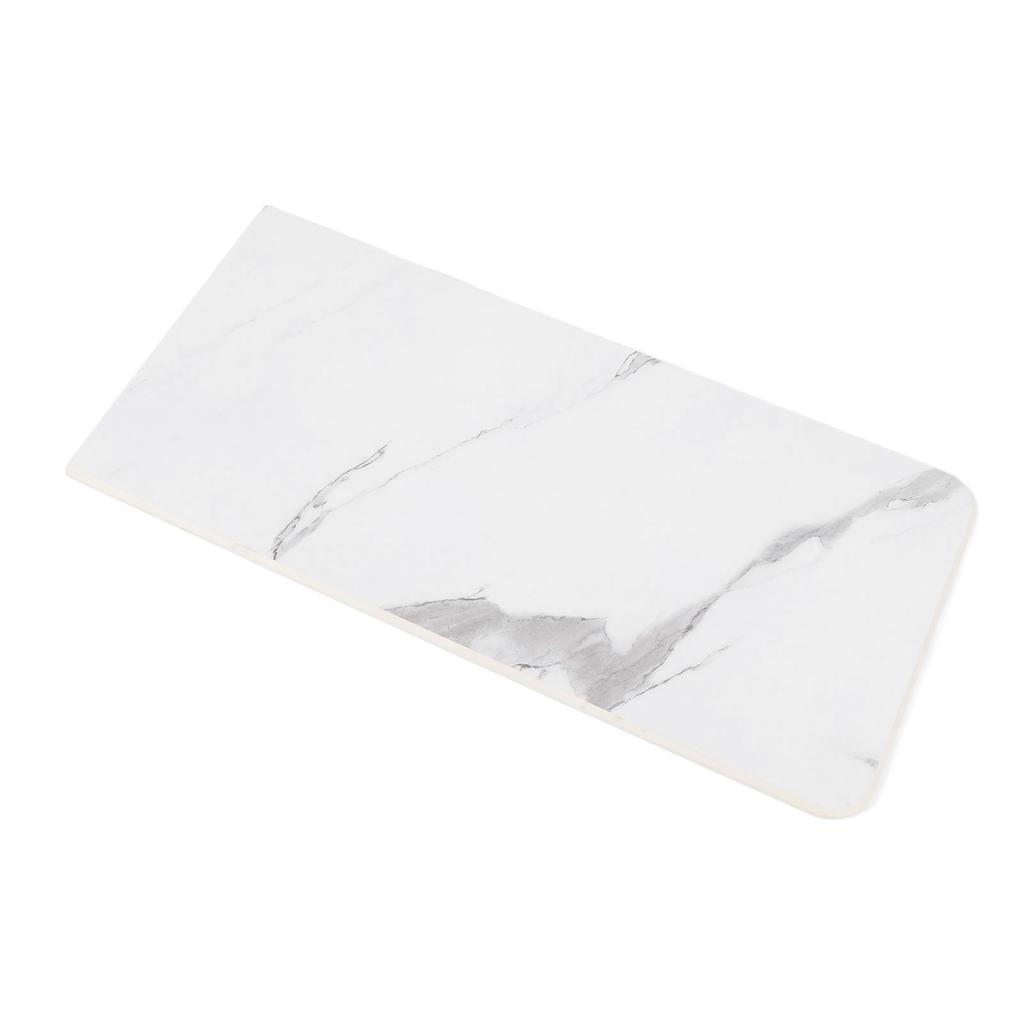30.7 X 14.2in RV Rectangular Table Top Marbled Texture High Hardness Resin Polymer Dinning Tabletop For RV Yacht