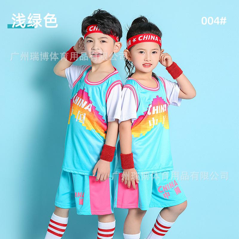Football training clothes, new short-sleeved basketball clothes, wholesale fake two pieces, sports performance activities, breathable and quick-drying