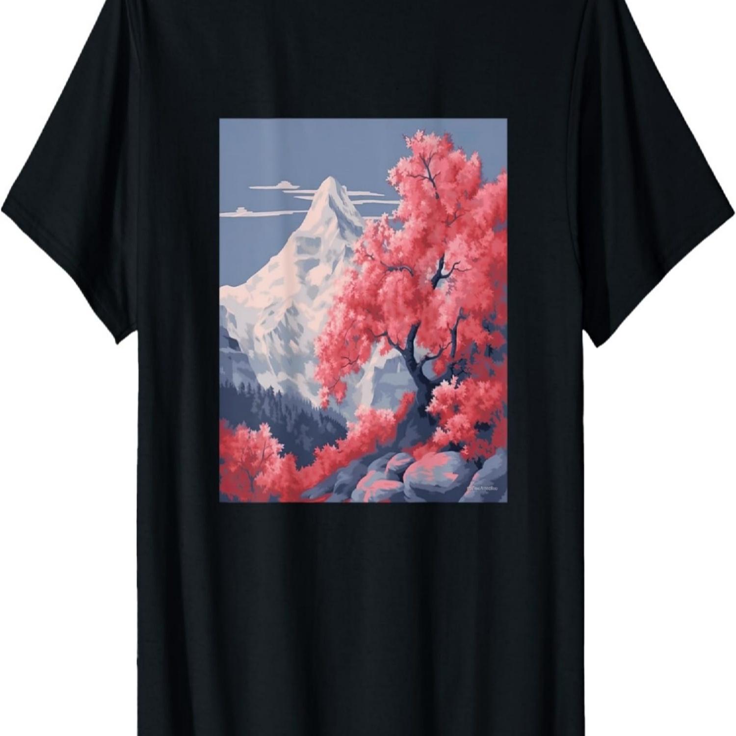 Sakura Cherry Blossoms T-Shirt(4) S