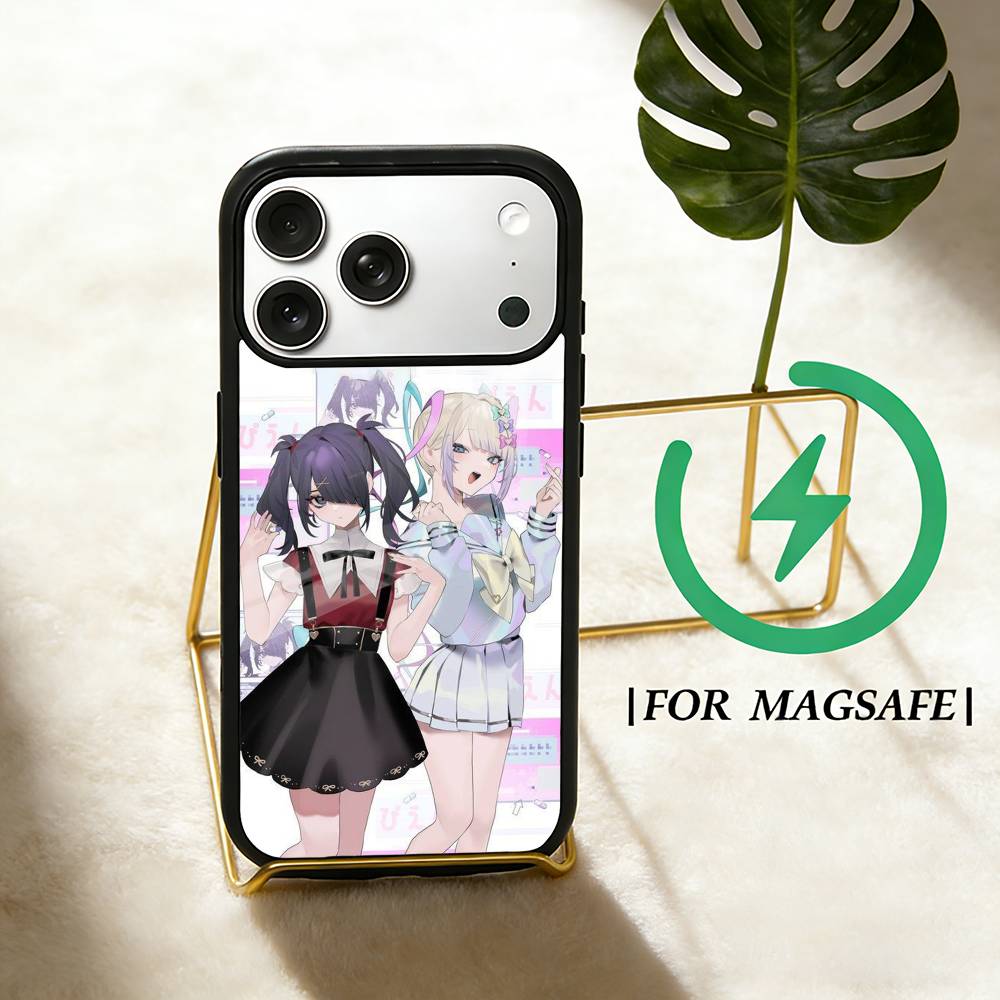 

Нуждающаяся G-Girl Аниме Передозировка Чехол для Телефона Для iPhone 17,16,15,14,13,12,Plus,Pro,Max для Magsafe Магнитной Беспроводной Зарядки iPhone15PRO