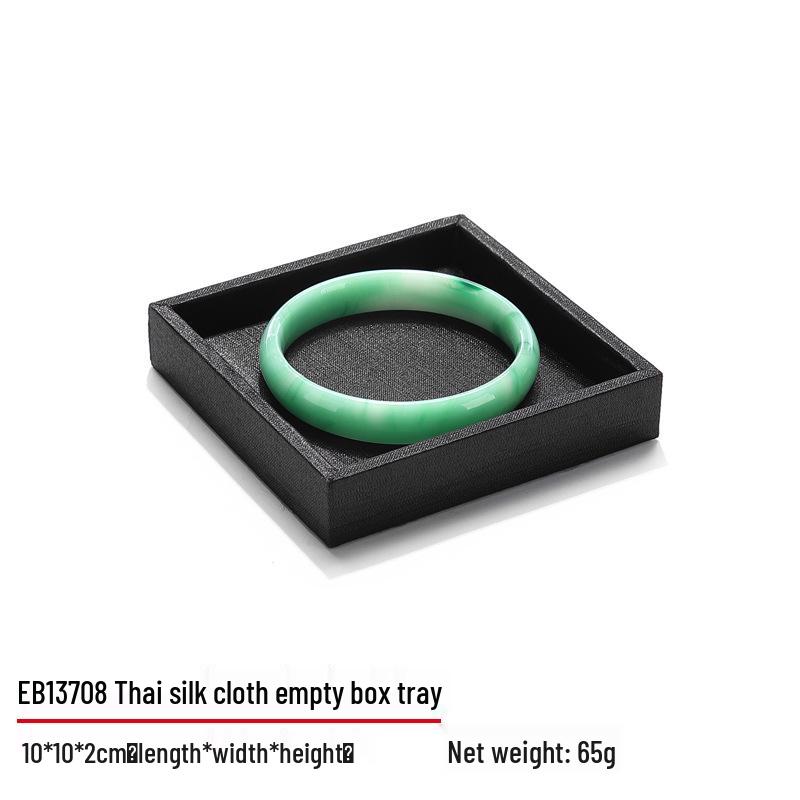 

Набор для демонстрации ювелирных изделий из тайского шелка Digu: Кольцо, Ожерелье, Браслет и Нефритовый Поднос для Хранения