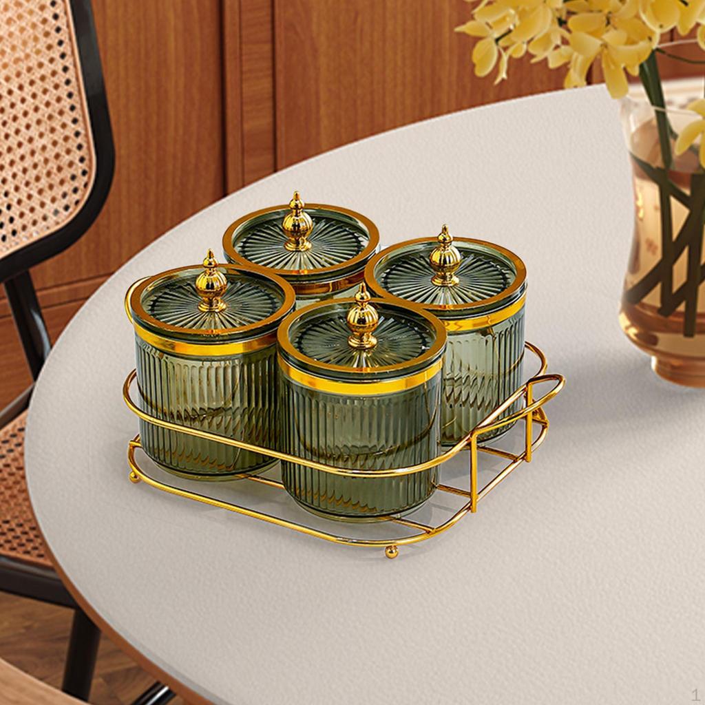 Dry Fruit Tray with Lid Appetizer Serving Plate Food Storage Container Snacks Dish Divided Nut Bowl