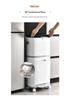 Premium Kitchen Trash Can with Lid, Pedal, and Waste Sorting