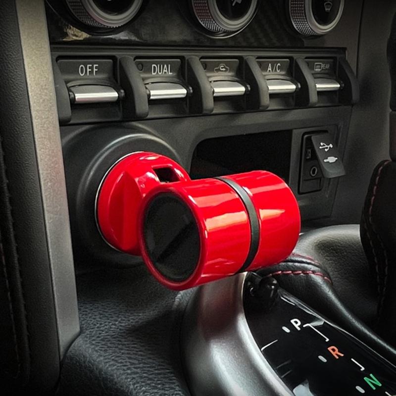 Universal Car Engine Start Button Cover with PVC Backing Simple DIY Upgrades Accessory Engine Start Switches Lever for Car