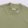Nike T Shirts Men's Dark Green Crew Neck Moderate Straight Fit DX5869-386