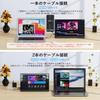 15.6-inch Portable Monitor, 1920*1080 Resolution, IPS LCD Panel, Blue Light Cut, Freestanding Stand, VESA, Built-in Speakers, USB Type-C, Mini HDMI, C