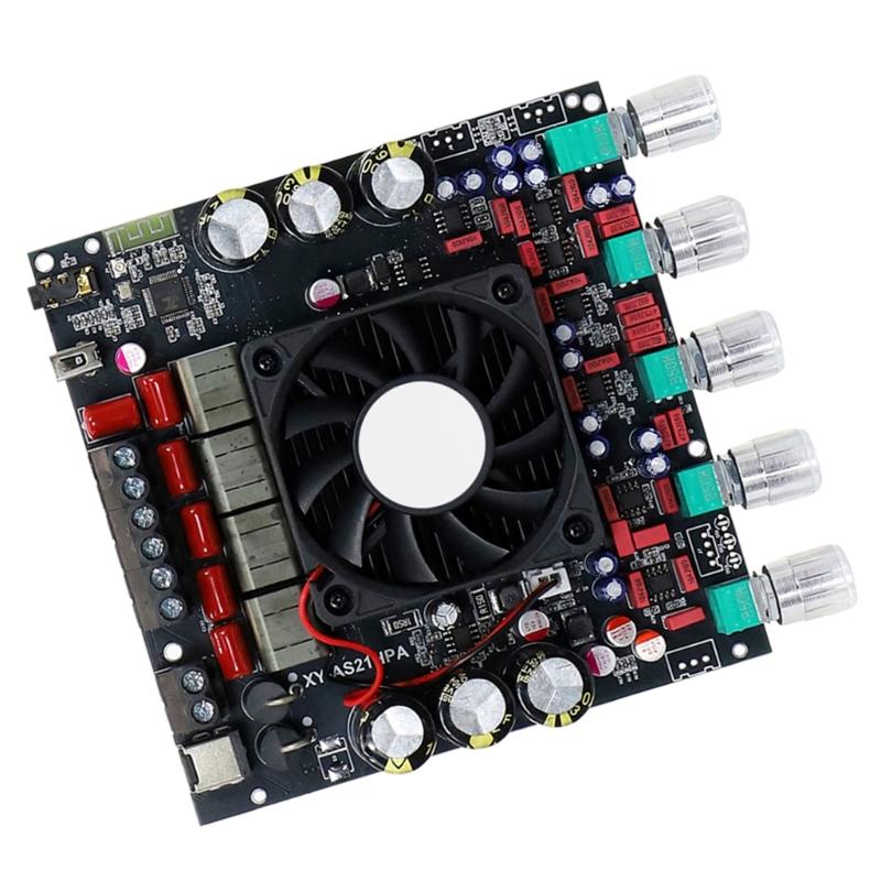 300Wx2 600W 2.1 Channel Amplifier Advanced Cooling Systems for Customized Listening Experience Home Entertainment Party