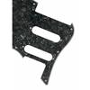Guitar Pickguard for Yamaha Pacifica 112V Style Guitar Pickguard Scratch Plate (4-Ply Black Pearl)