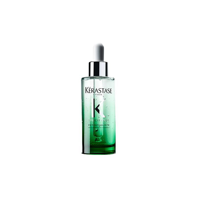 Kerastase Успокаивающее и пушащее зеленое эссенция-масло для ухода за волосами Увлажняющее Арома-контроль 90 мл зелёный