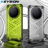 KEYSION Противоударный защитный чехол для Huawei Mate 60 Pro 50 40, силиконовый + прозрачный сотовый чехол для телефона из поликарбоната для Huawei Nova Y91 Y90