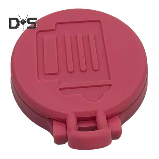 

Многоразовая крышка для банки с газировкой, пластиковая крышка для напитков, банки с газировкой, пивом, соком, пылезащитная переносная крышка для банки с напитками, креативный подарок для дома, ресторана, офиса розовый