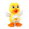 Electric Blink Dancing Red Duck Music Light Swing Dancing Little Cute Duck Toy