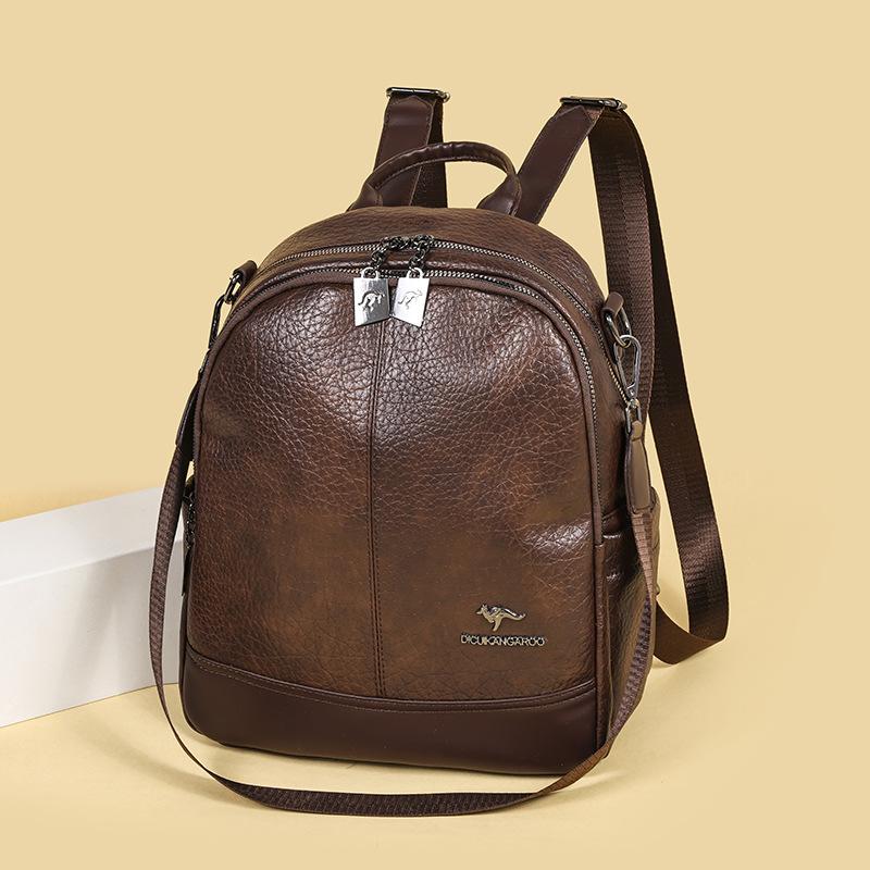 Zaino a Spalle Doppie, Zaino Scolastico alla Moda e Leggero, Zaino da Viaggio Casual ad Alta Capacità