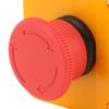 Emergency Stop Push Button Switch Station 1NO 1NC 10A Red Sign Mushroom Head with Box