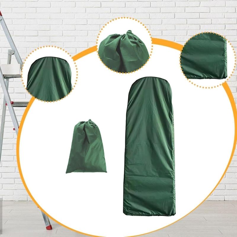 Durable Oxford Fabric Foldable Ladder Dust Cover Weatherproof Protective Storage For Outdoor Indoor Use