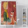 The L-Little P-Prince Cartoon Shower Curtain Waterproof Polyester Fabric Paint Colorful Bath Curtains Curtain With Hook