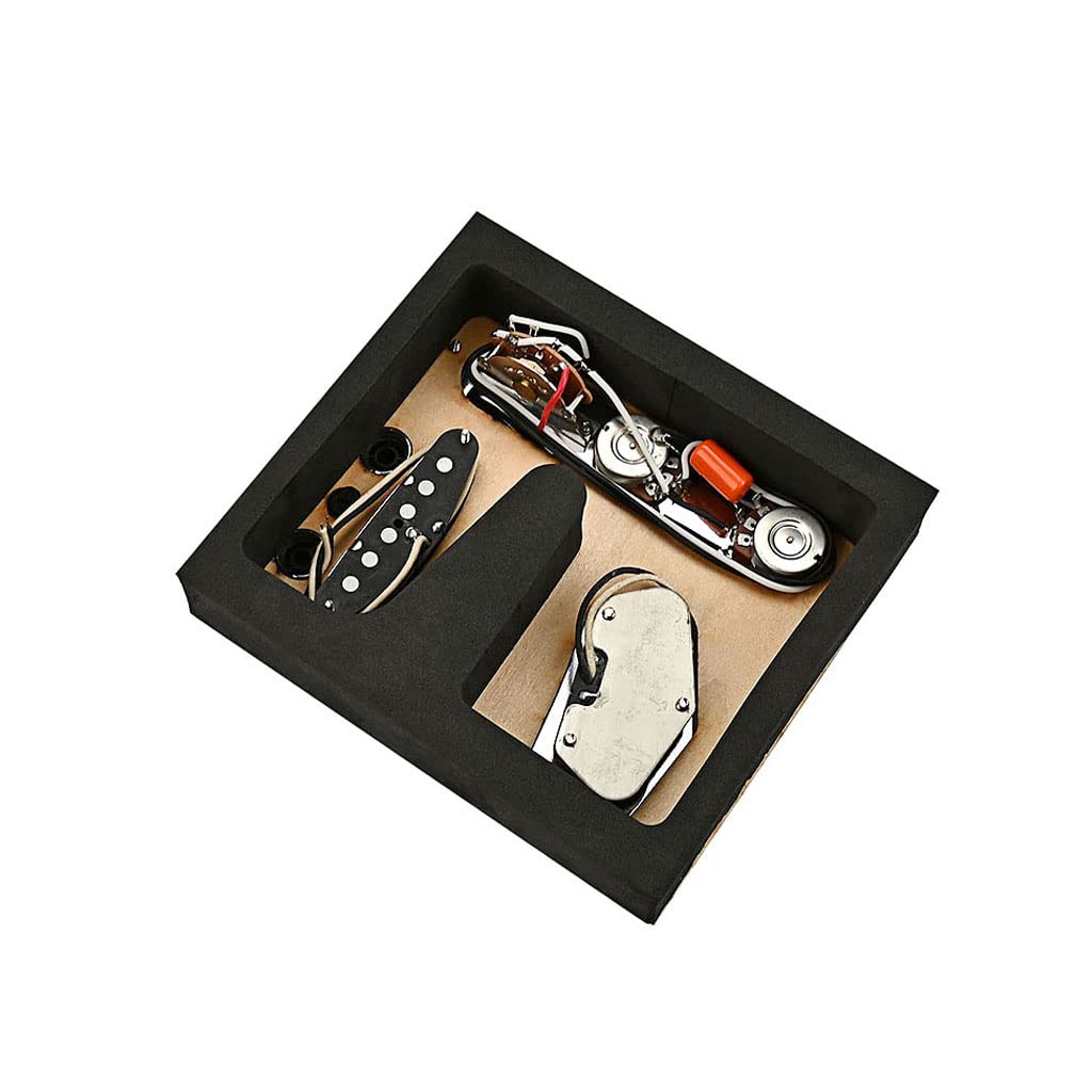 Guitar Telecaster Saddle Bridge Switch Control Guitar Neck Pickup Set Saddle Bridge Plate Loaded Alnico V Pickups Telecaster Electric Guitar